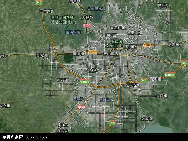合肥市卫星地图 - 合肥市高清卫星地图 - 合肥市高清航拍地图 - 2024年合肥市高清卫星地图