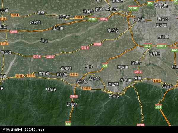 户县卫星地图 - 户县高清卫星地图 - 户县高清航拍地图 - 2024年户县高清卫星地图
