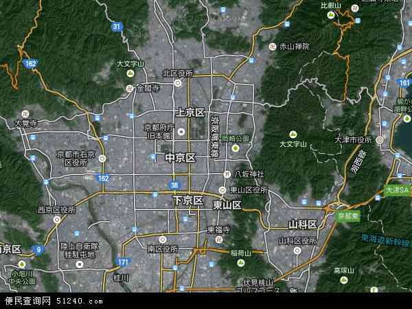 京都卫星地图 - 京都高清卫星地图 - 京都高清航拍地图 - 2024年京都高清卫星地图