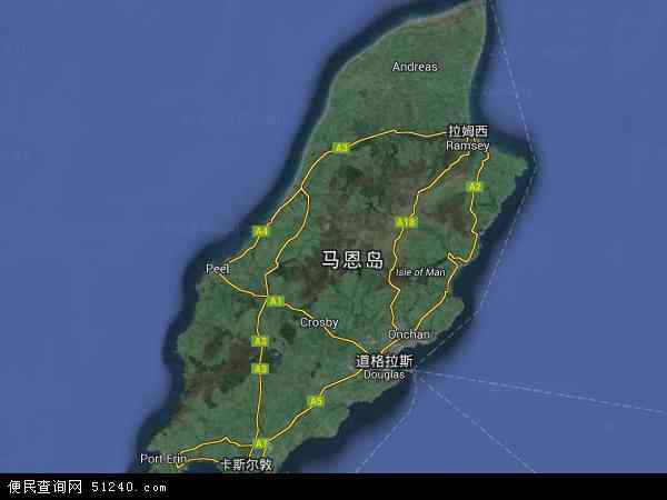曼岛卫星地图 - 曼岛高清卫星地图 - 曼岛高清航拍地图 - 2024年曼岛高清卫星地图