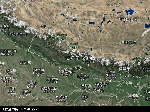 尼泊尔卫星地图 - 尼泊尔高清卫星地图 - 尼泊尔高清航拍地图 - 2024年尼泊尔高清卫星地图