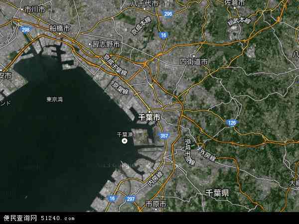千叶卫星地图 - 千叶高清卫星地图 - 千叶高清航拍地图 - 2024年千叶高清卫星地图
