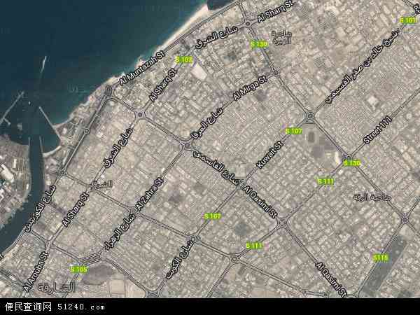沙迦卫星地图 - 沙迦高清卫星地图 - 沙迦高清航拍地图 - 2024年沙迦高清卫星地图