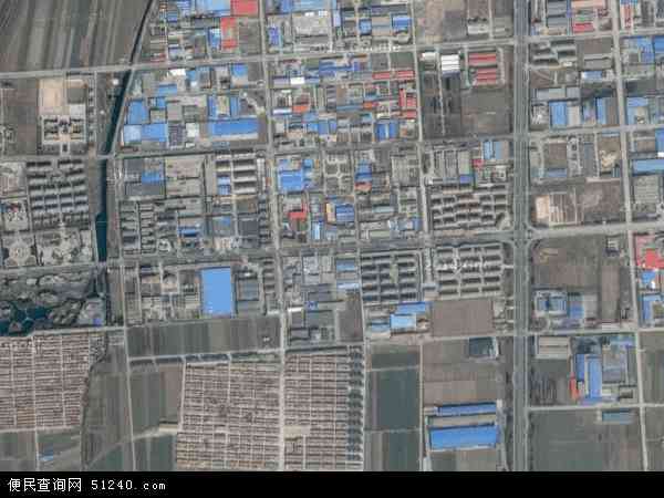 中国山东省青岛市平度市同和地图(卫星地图)