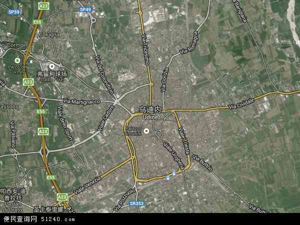 乌迪内卫星地图 - 乌迪内高清卫星地图 - 乌迪内高清航拍地图 - 2024年乌迪内高清卫星地图