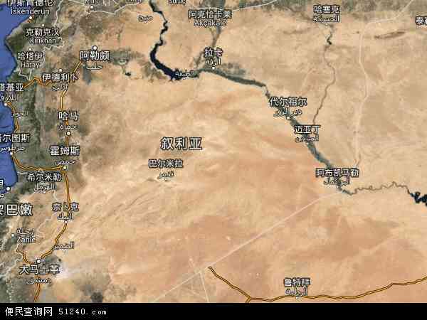 叙利亚卫星地图 - 叙利亚高清卫星地图 - 叙利亚高清航拍地图 - 2024年叙利亚高清卫星地图