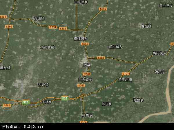 范县卫星地图 - 范县高清卫星地图 - 范县高清航拍地图 - 2024年范县高清卫星地图