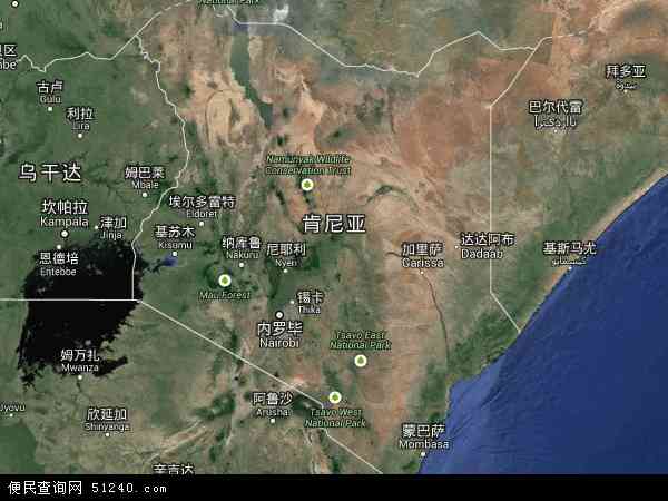 肯尼亚卫星地图 - 肯尼亚高清卫星地图 - 肯尼亚高清航拍地图 - 2024年肯尼亚高清卫星地图