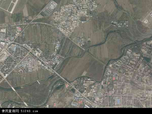 中国辽宁省葫芦岛市龙港区连湾地图(卫星地图)