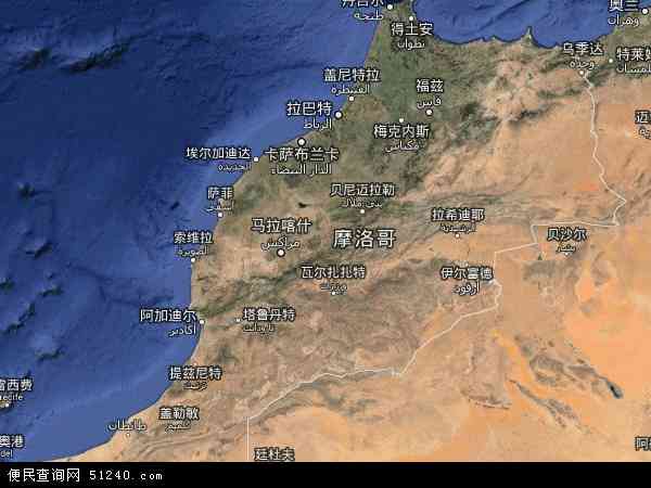 摩洛哥卫星地图 - 摩洛哥高清卫星地图 - 摩洛哥高清航拍地图 - 2024年摩洛哥高清卫星地图