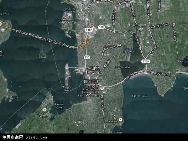 纽波特卫星地图 - 纽波特高清卫星地图 - 纽波特高清航拍地图 - 2024年纽波特高清卫星地图