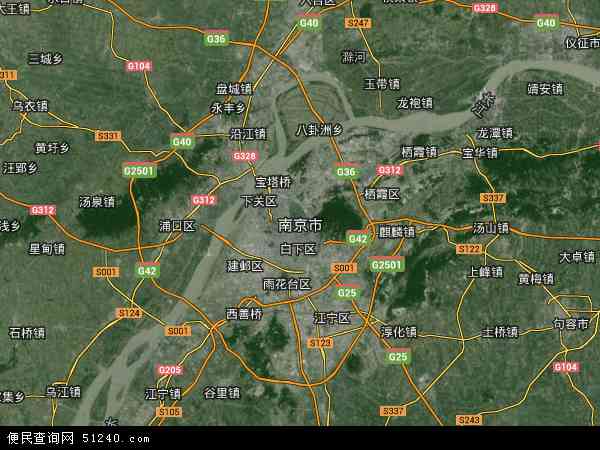 南京市卫星地图 - 南京市高清卫星地图 - 南京市高清航拍地图 - 2024年南京市高清卫星地图