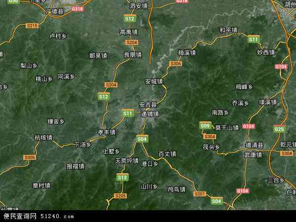 安吉县卫星地图 - 安吉县高清卫星地图 - 安吉县高清航拍地图 - 2024年安吉县高清卫星地图
