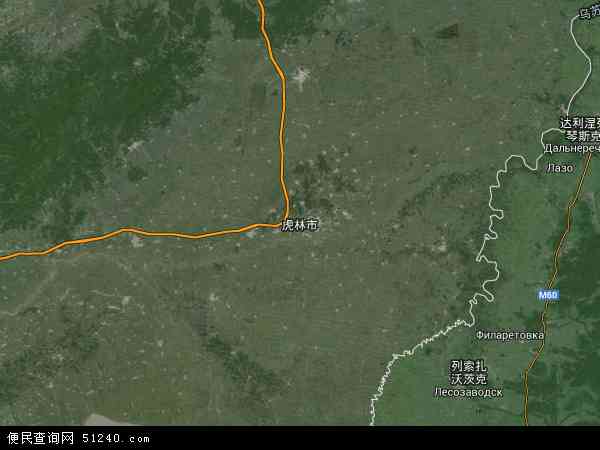 虎林市卫星地图 - 虎林市高清卫星地图 - 虎林市高清航拍地图 - 2024年虎林市高清卫星地图
