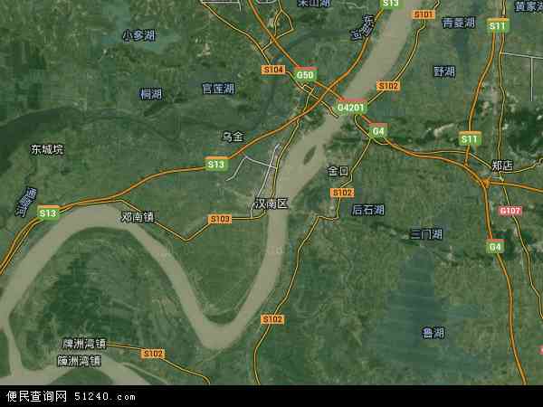 汉南区卫星地图 - 汉南区高清卫星地图 - 汉南区高清航拍地图 - 2024年汉南区高清卫星地图