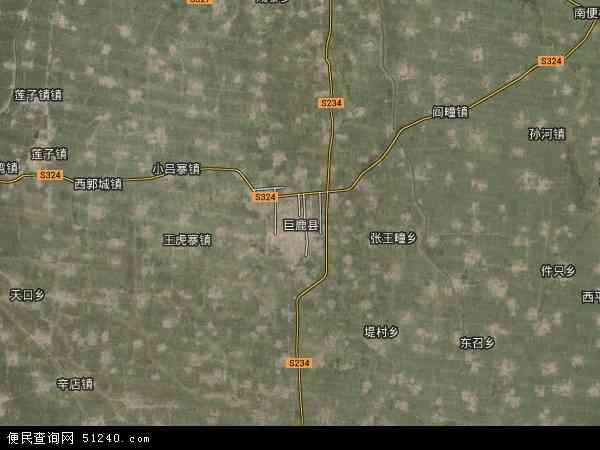 巨鹿县卫星地图 - 巨鹿县高清卫星地图 - 巨鹿县高清航拍地图 - 2024年巨鹿县高清卫星地图