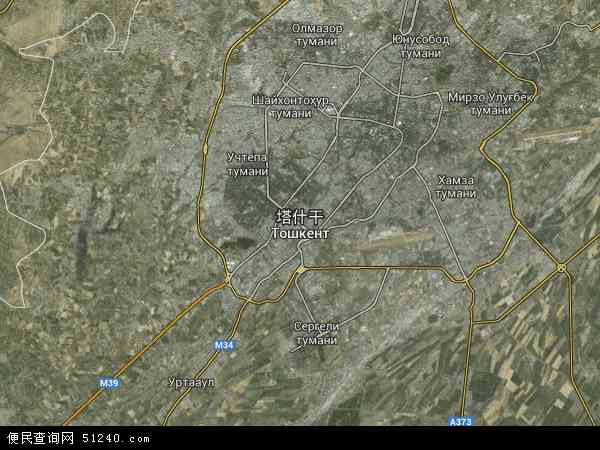 塔什干卫星地图 - 塔什干高清卫星地图 - 塔什干高清航拍地图 - 2024年塔什干高清卫星地图