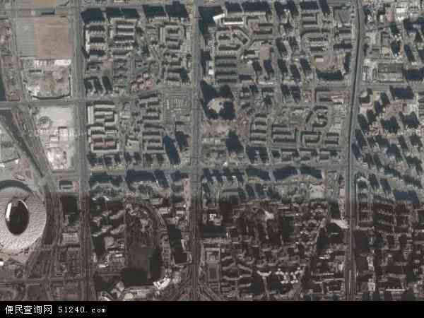 亚运村卫星地图 - 亚运村高清卫星地图 - 亚运村高清航拍地图 - 2024年亚运村高清卫星地图