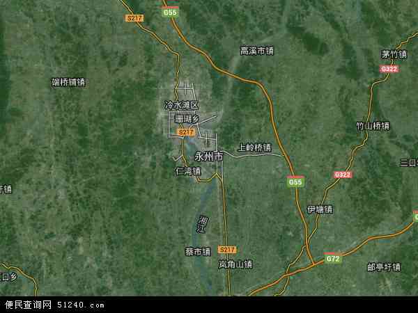 永州市卫星地图 - 永州市高清卫星地图 - 永州市高清航拍地图 - 2024年永州市高清卫星地图