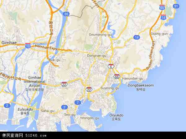 釜山卫星地图 - 釜山高清卫星地图 - 釜山高清航拍地图 - 2024年釜山高清卫星地图