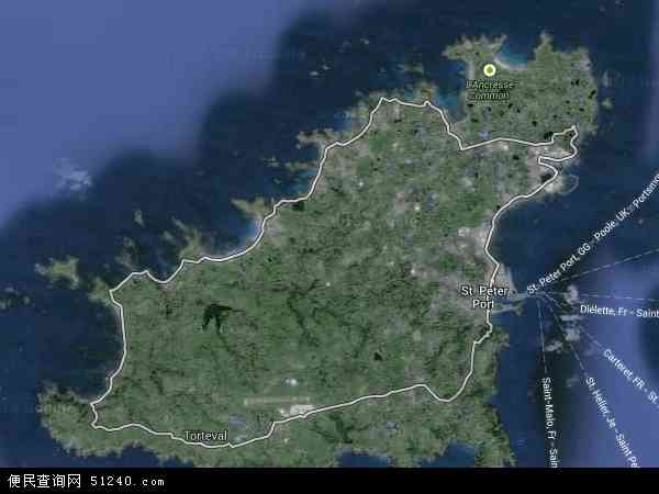 格恩西岛卫星地图 - 格恩西岛高清卫星地图 - 格恩西岛高清航拍地图 - 2024年格恩西岛高清卫星地图