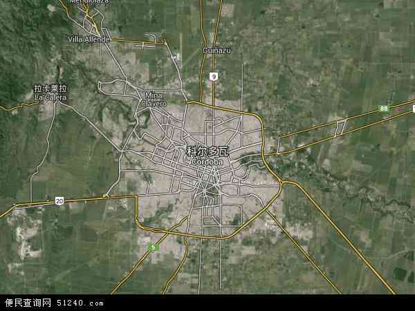 科尔多瓦卫星地图 - 科尔多瓦高清卫星地图 - 科尔多瓦高清航拍地图 - 2024年科尔多瓦高清卫星地图