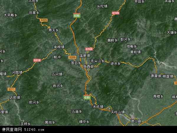 岳西县卫星地图 - 岳西县高清卫星地图 - 岳西县高清航拍地图 - 2024年岳西县高清卫星地图