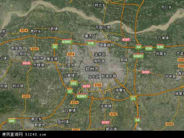郑州市卫星地图 - 郑州市高清卫星地图 - 郑州市高清航拍地图 - 2024年郑州市高清卫星地图