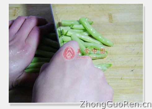 四季豆焖梅干菜