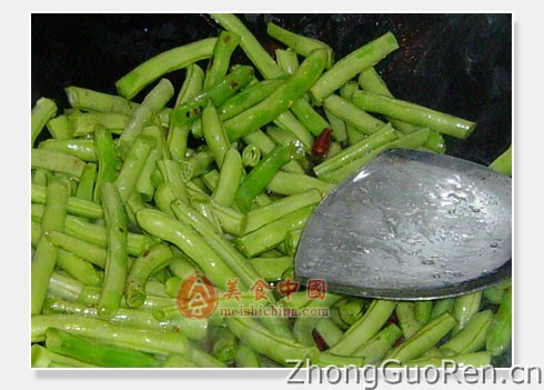 四季豆焖梅干菜