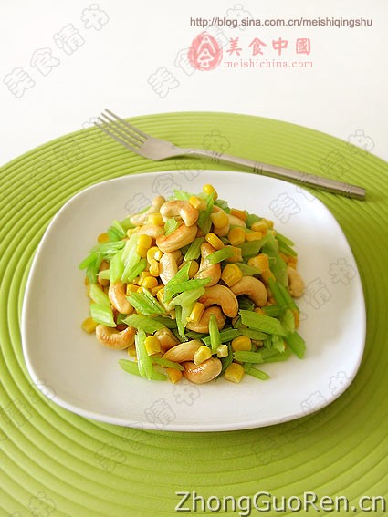 美容小菜-腰果玉米