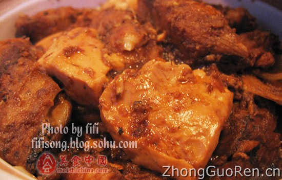 红烧鲅鱼豆腐煲