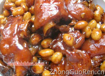 美味花生猪脚的做法·美食中国图片-meishichina.com