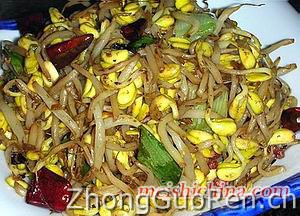 家常干煸黄豆芽的做法·美食中国图片-meishichina.com