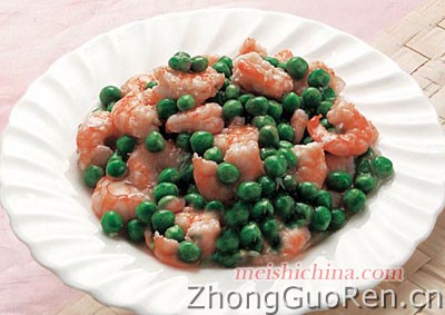 翡翠虾仁的做法·美食中国图片-meishichina.com