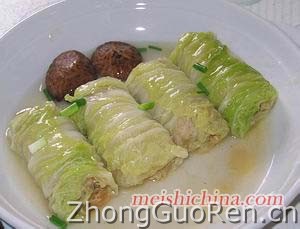 翡翠白玉卷的做法·美食中国图片-meishichina.com