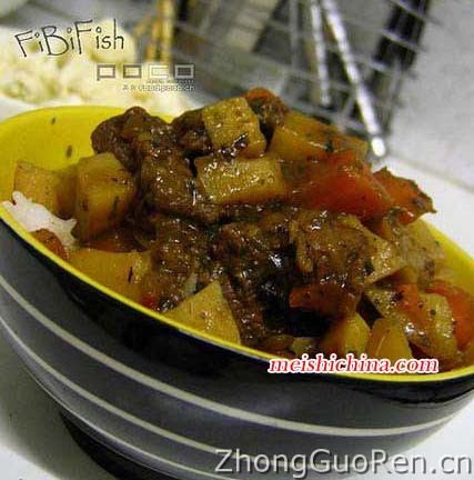 香草炖牛肉·美食中国图片-meishichina.com