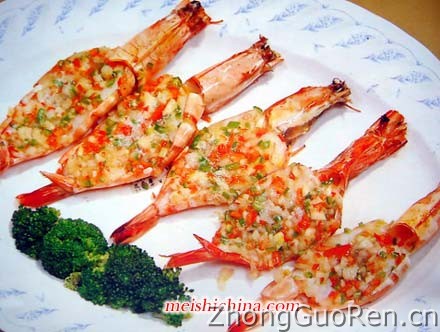 黄油焗虾的做法·美食中国图片-meishichina.com