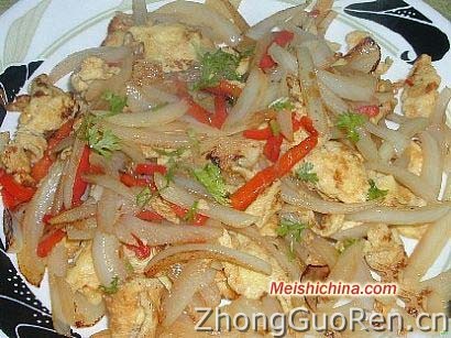 洋葱炒蛋的做法·美食中国图片-meishichina.com