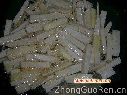蕃茄酱烧茭白做法全程图解 美食中国图片-meishichina.com