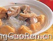 美食中国图片 - 油豆腐粉丝鸡的做法 meishichina.com