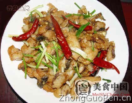 美食中国图片 - 香辣鱼片-图解