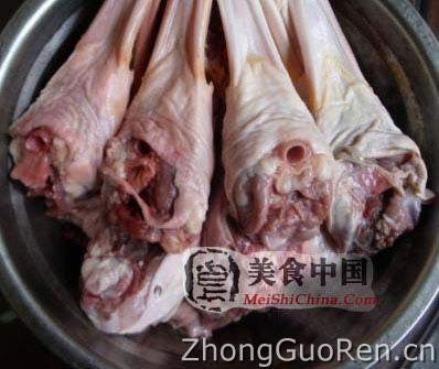 美食中国图片 - 自制卤水鸭下巴
