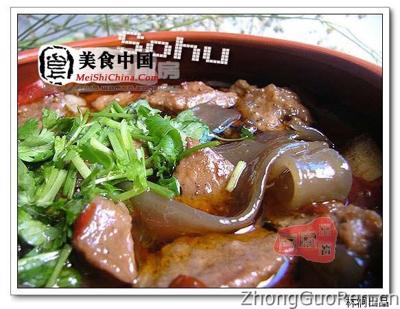 美食中国图片 - 牛肉炖粉条