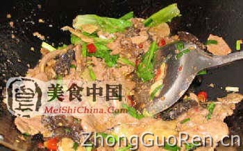 美食中国图片 - 鱼香溜肝尖-全程图解