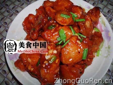 美食中国图片 - 酸甜锅爆肉-图解