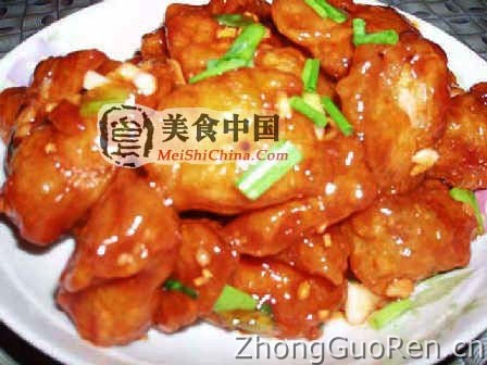 美食中国图片 - 酸甜锅爆肉-图解