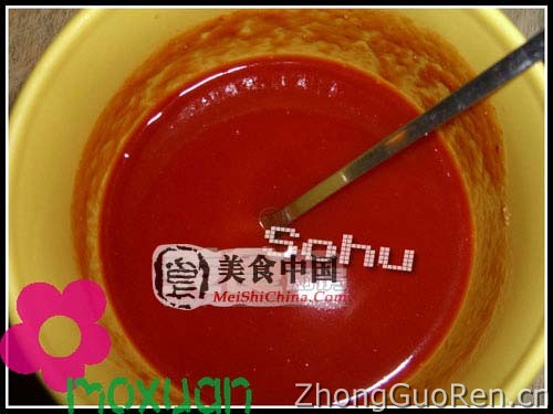美食中国图片 - 番茄酱焖大虾-全程组图