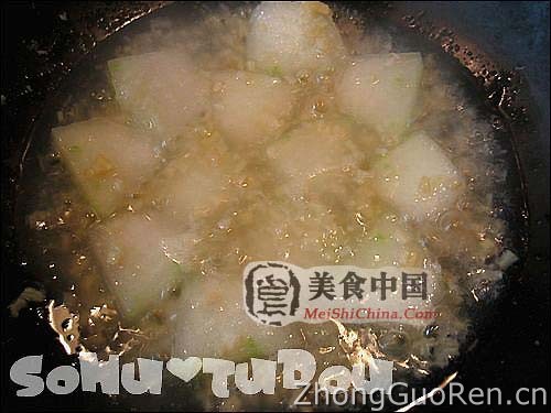 美食中国图片 - 干贝冬瓜-全程图解