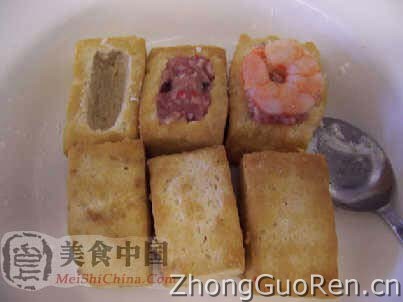 美食中国图片 - 无锡特色 镜箱豆腐-全程图解